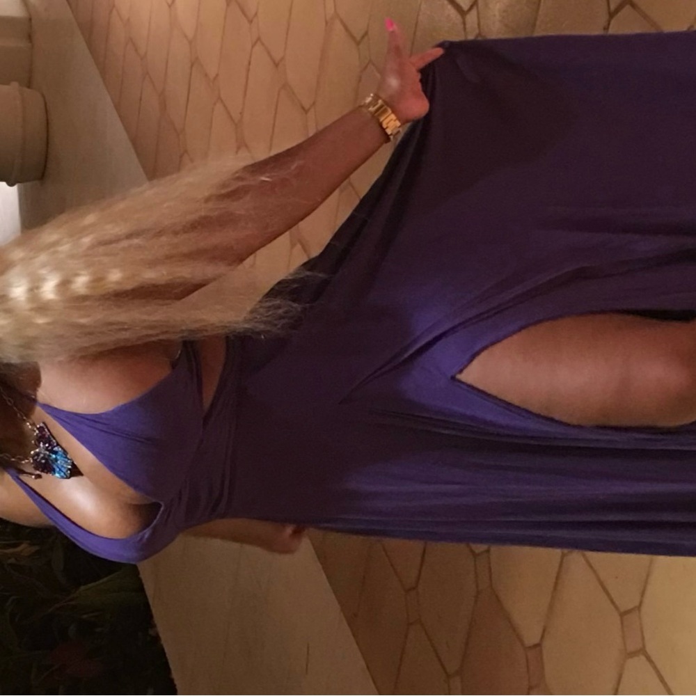 Free People Purple Backless Dressfree people boho dress